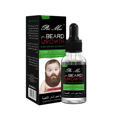 Ze Light Hair Beard Essential Oil Wholesale All Natural Ingredients Essential Oil for Men Beard Growth Oil 30ml