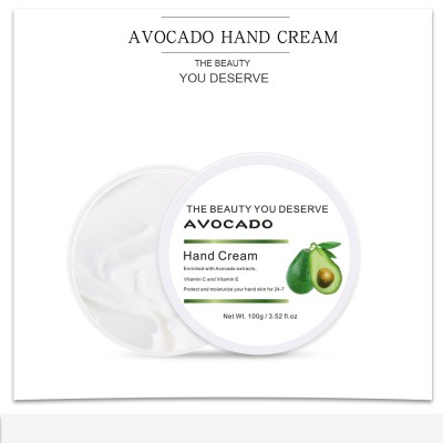 Ze Light Wholesale New Products Natural Avocado Hand Cream Hand Care Moisturizing Nourishing Organic Fruit Hand Cream